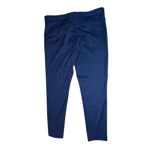 Wessi Mens Lim Fit Dress Trousers Blue Poly Viscose Blend Size US 42‎ x31